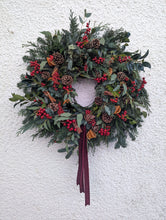 Load image into Gallery viewer, 'Traditional Charm' Luxury Christmas Wreath - Large