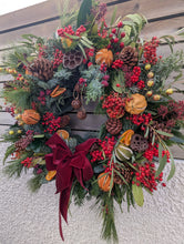 Load image into Gallery viewer, Bespoke Christmas Wreath Service - DEPOSIT