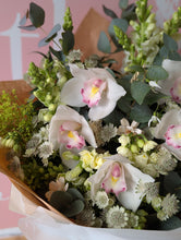 Load image into Gallery viewer, Luxury Orchid & Eucalyptus Bouquet