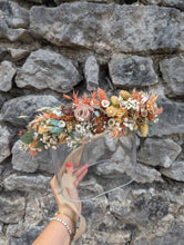 Load image into Gallery viewer, Boho Bridal Flower Crown