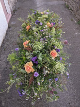 Load image into Gallery viewer, Fresh Meadow Casket Spray Funeral Tribute