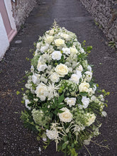 Load image into Gallery viewer, Fresh Meadow Casket Spray Funeral Tribute