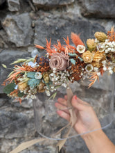 Load image into Gallery viewer, Boho Bridal Flower Crown