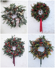 Load image into Gallery viewer, Bespoke Christmas Wreath Service - DEPOSIT
