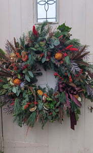 Bespoke Christmas Wreath Service - DEPOSIT