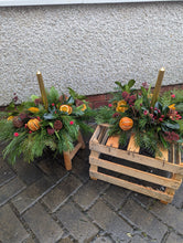 Load image into Gallery viewer, Festive Christmas Centerpeice - Traditional or Frosty Whites
