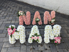 Load image into Gallery viewer, Fresh Flower Word Tribute
