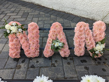 Load image into Gallery viewer, Fresh Flower Word Tribute
