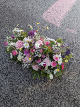 Load image into Gallery viewer, Fresh Petite Meadow Funeral Arrangement
