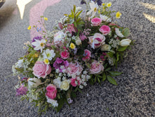 Load image into Gallery viewer, Fresh Petite Meadow Funeral Arrangement
