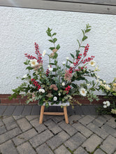 Load image into Gallery viewer, Bespoke Luxury Christmas Fireplace Arrangement DEPOSIT
