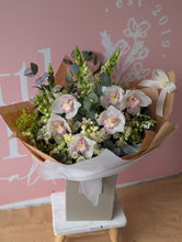 Load image into Gallery viewer, Luxury Orchid &amp; Eucalyptus Bouquet
